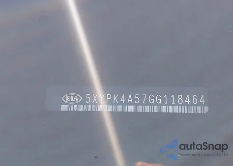 2016 Kia Sorento 3.3L Sx из США, поврежденный, VIN 5XYPK4A57GG118464